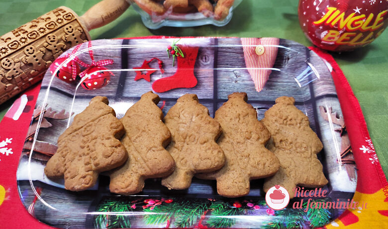 Biscotti pan di zenzero senza uova
