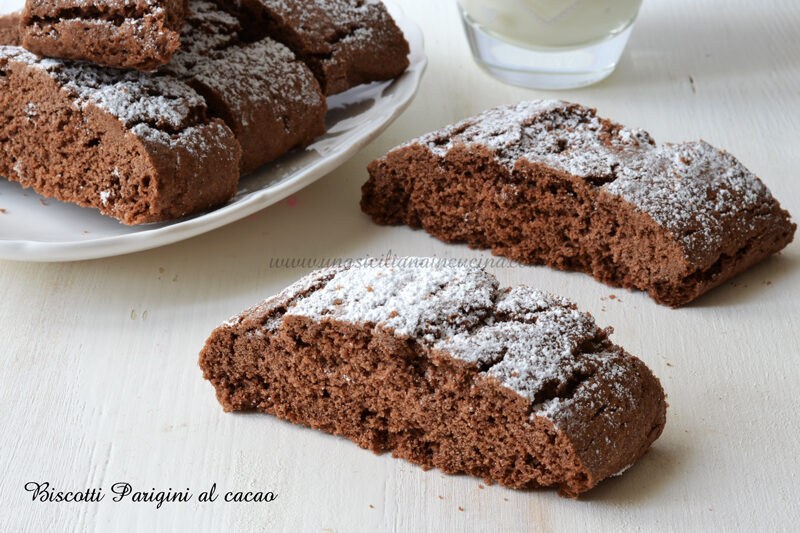 Biscotti parigini al cacao golosi