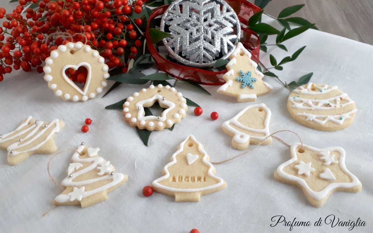 Biscotti per l’albero di natale