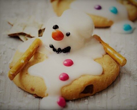 Biscotti  pupazzo di neve