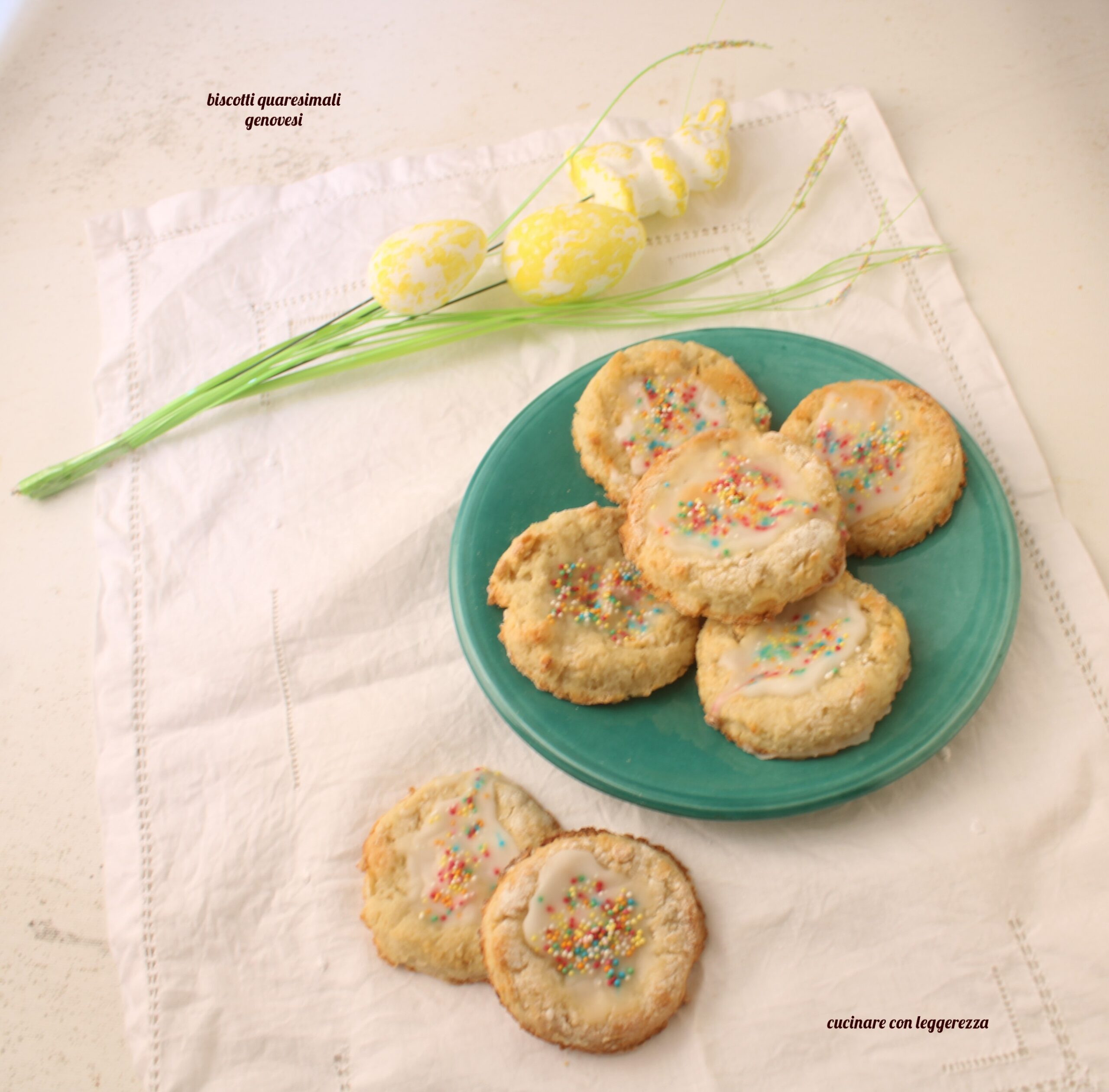 Biscotti quaresimali genovesi