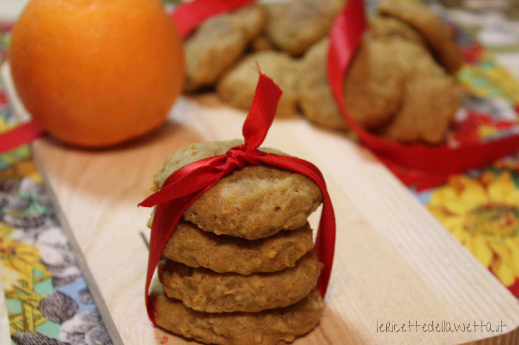 Biscotti quinoa e arancia