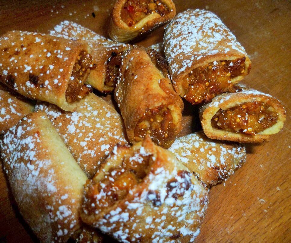 Biscotti ripieni all’arancia e fichi secchi
