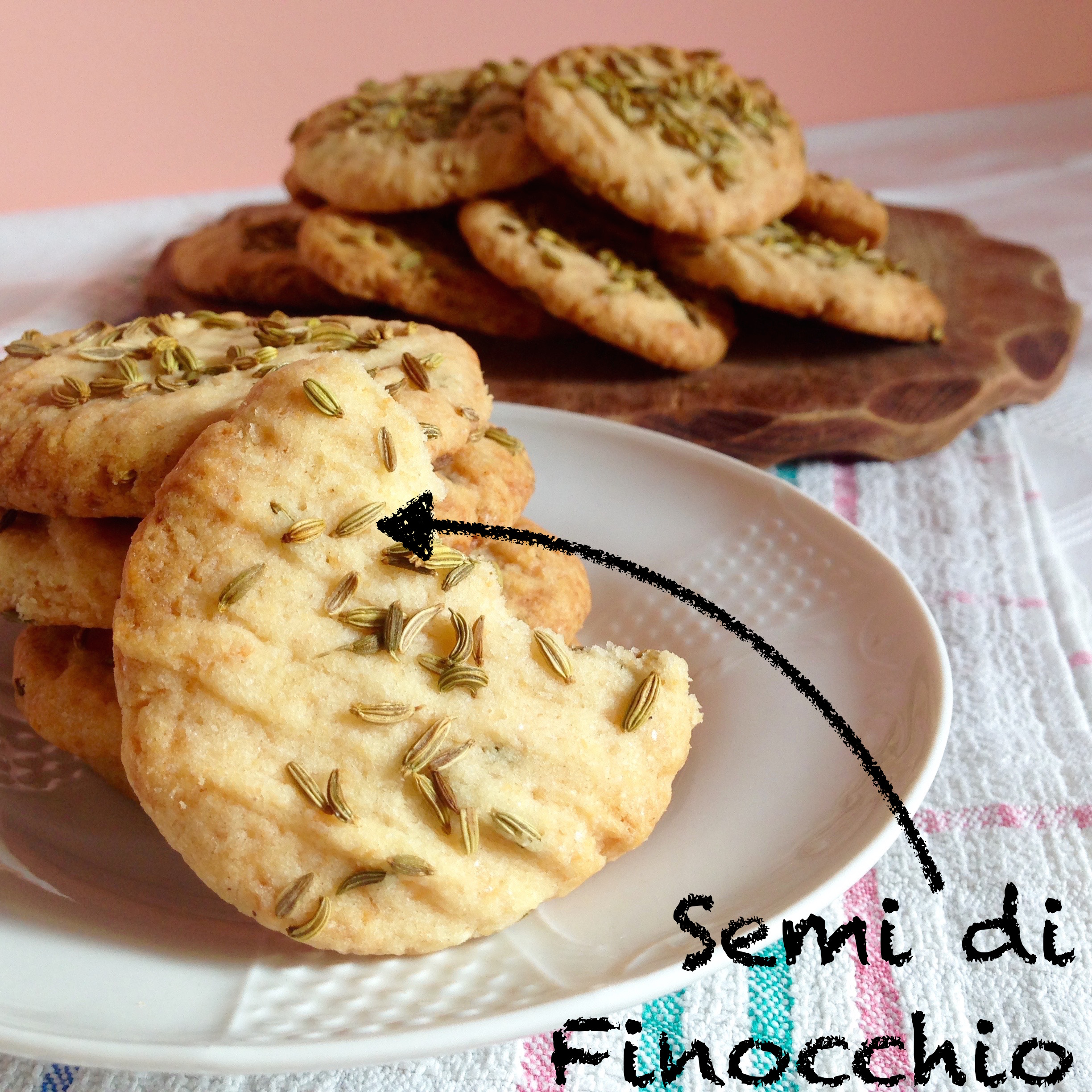 Biscotti salati ai semi di finocchio