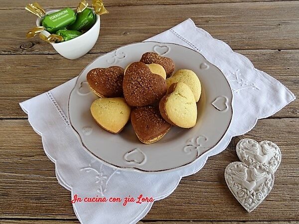 Biscotti san valentino con cacao