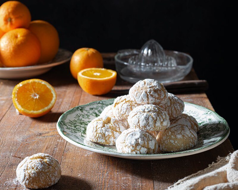Biscotti siciliani all’arancia
