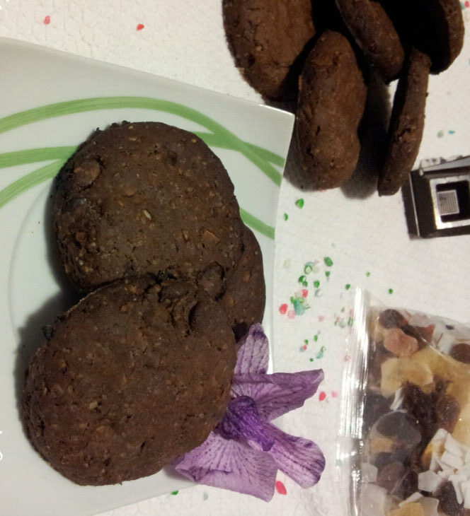 Biscotti simil gran cereale al cacao.