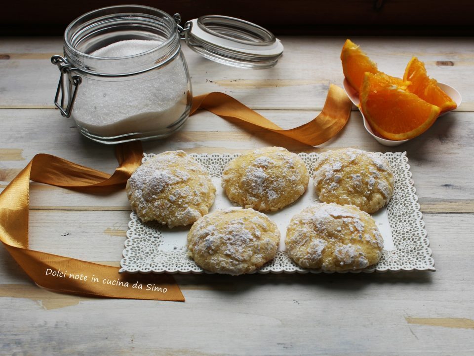 Biscotti soffici all’arancia