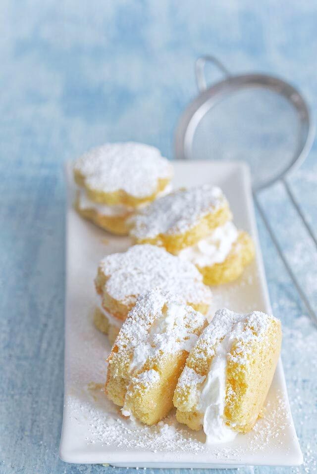 Biscotti soffici con panna