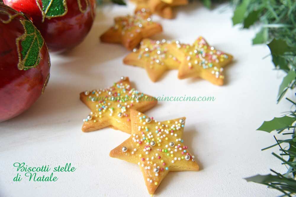 Biscotti stelle di natale