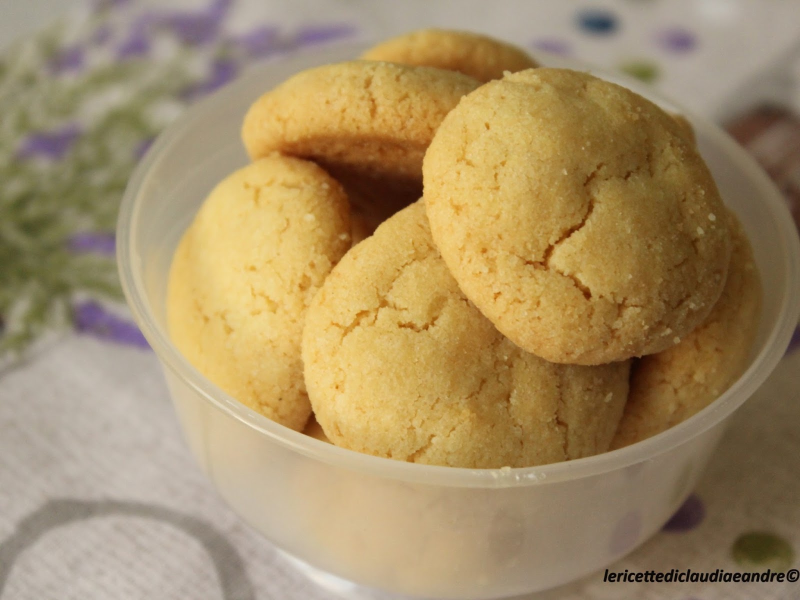 Biscotti veloci alla vaniglia, senza uova