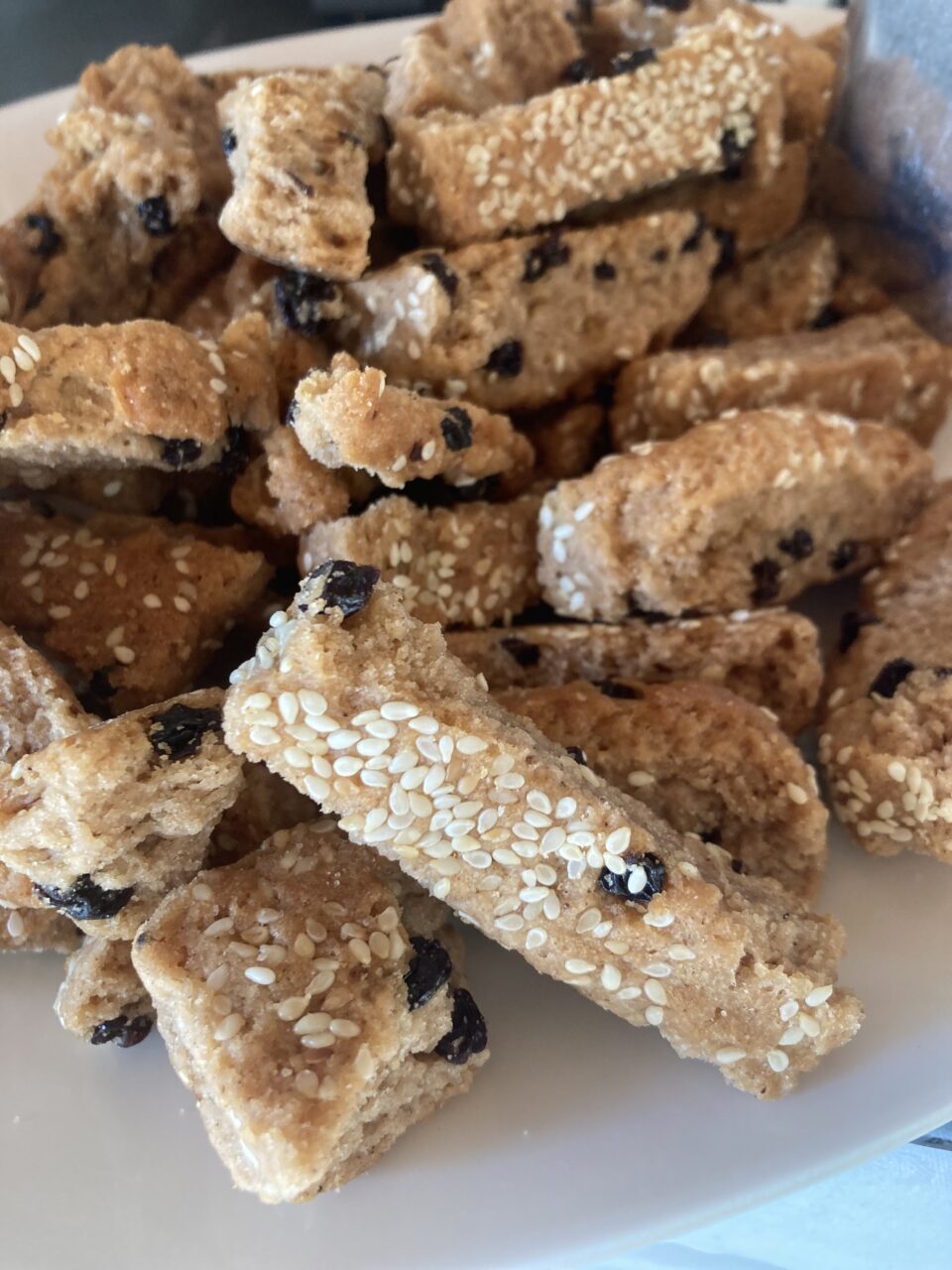 Biscotti vino e uvetta (grecia)