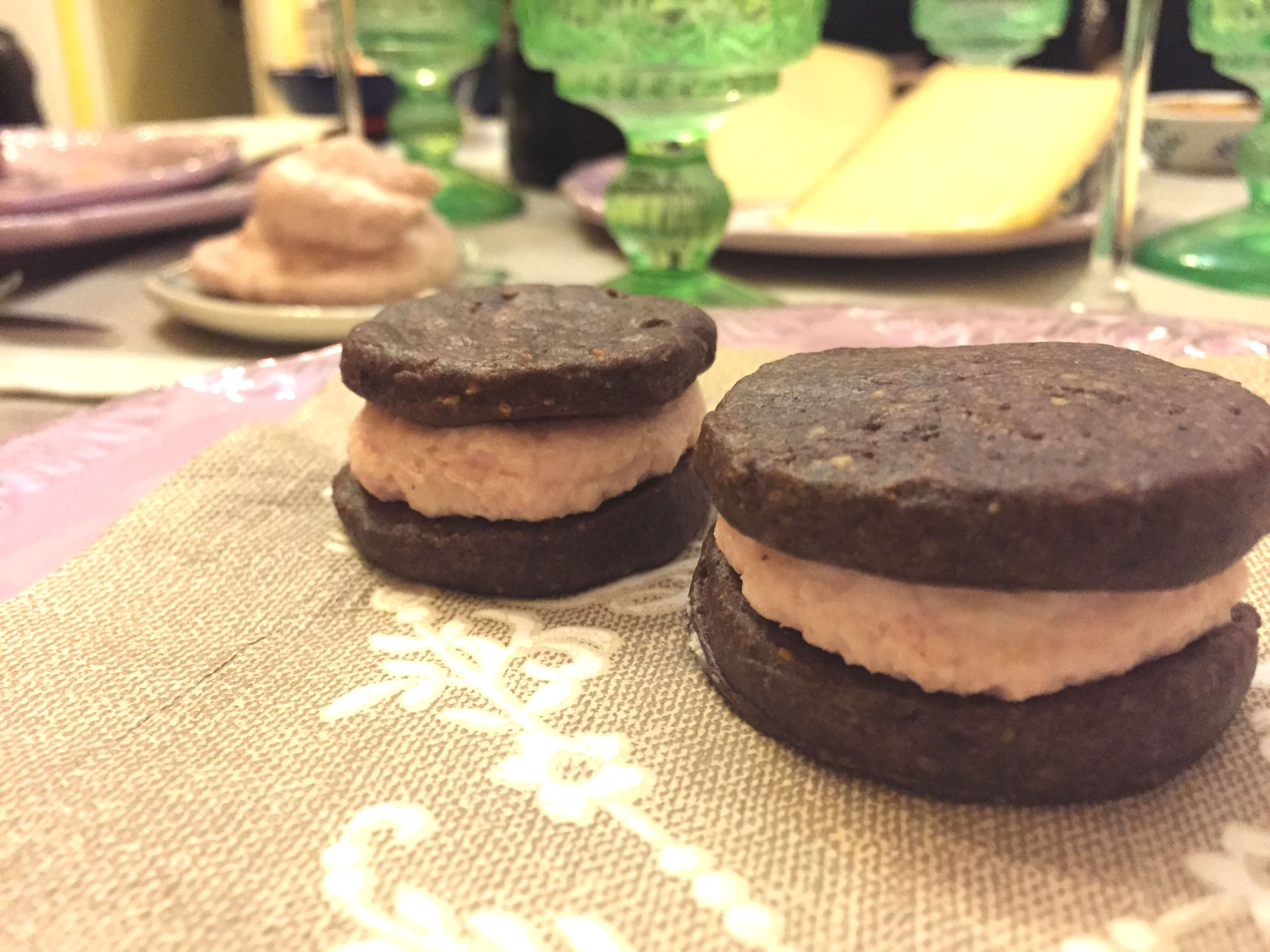 Biscottini alle olive e mortadella