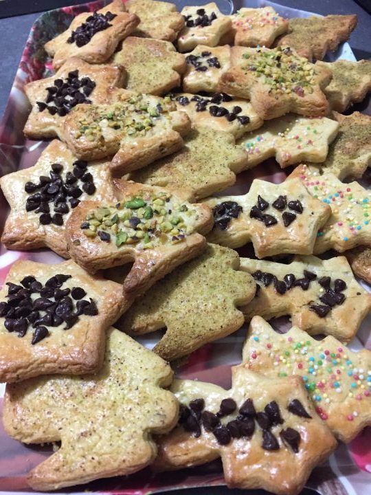 Biscottini delle feste di Natale