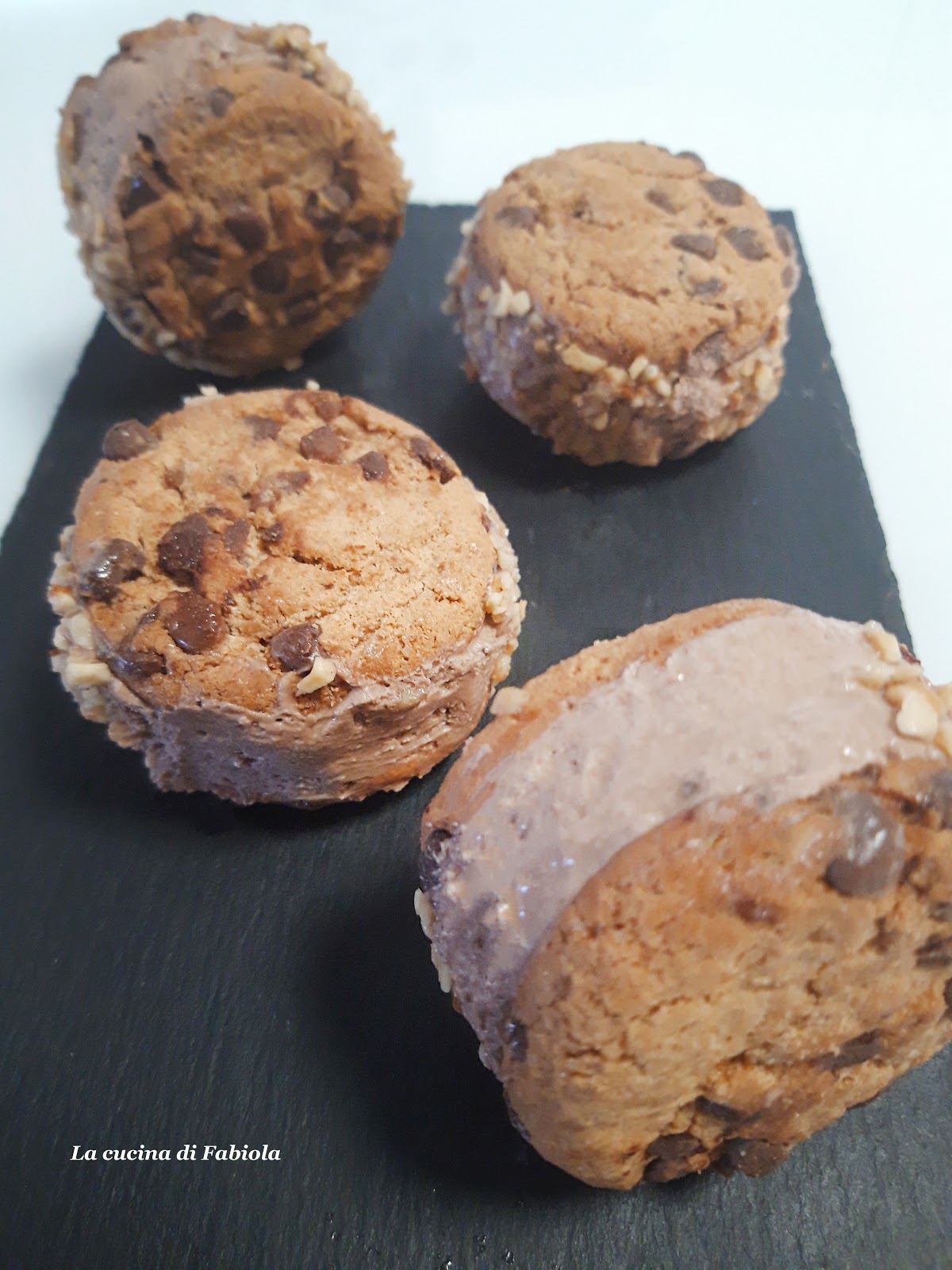 Biscotto gelato alla crema di nocciole (senza gelatiera)