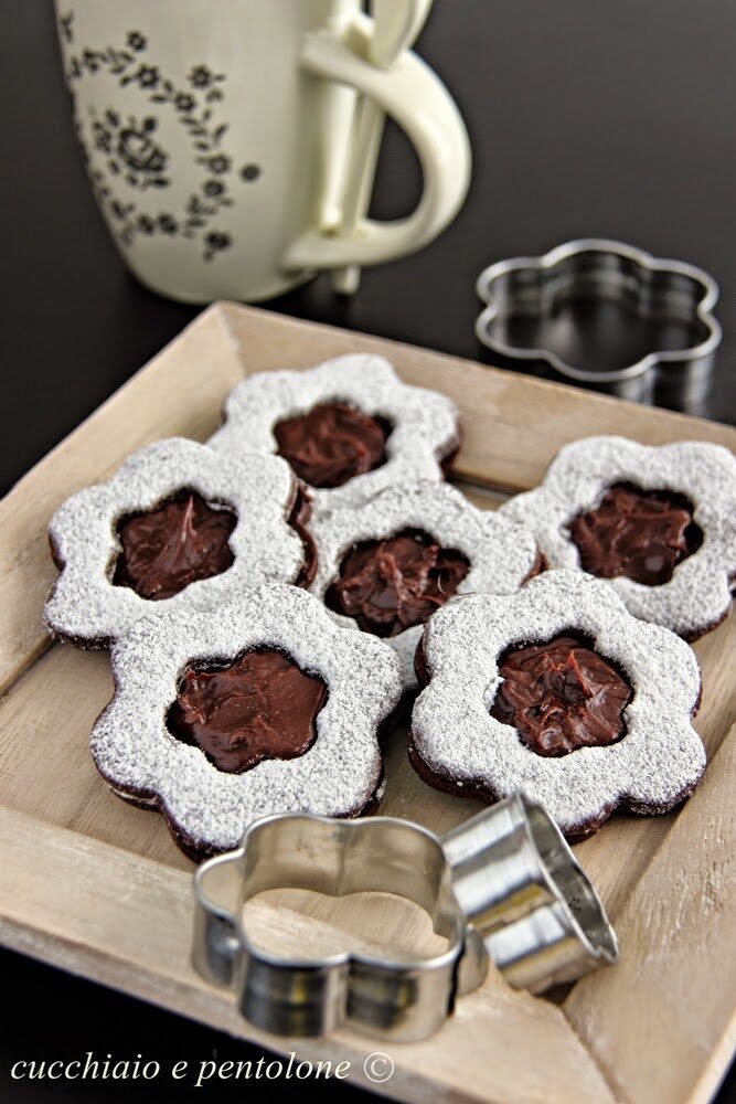 biscottoni all'arancia e cioccolato
