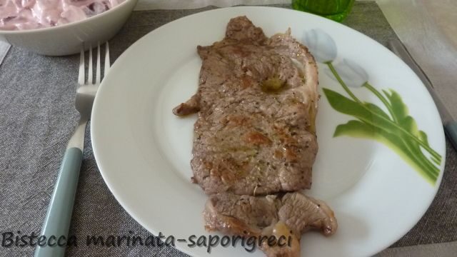Bistecca marinata