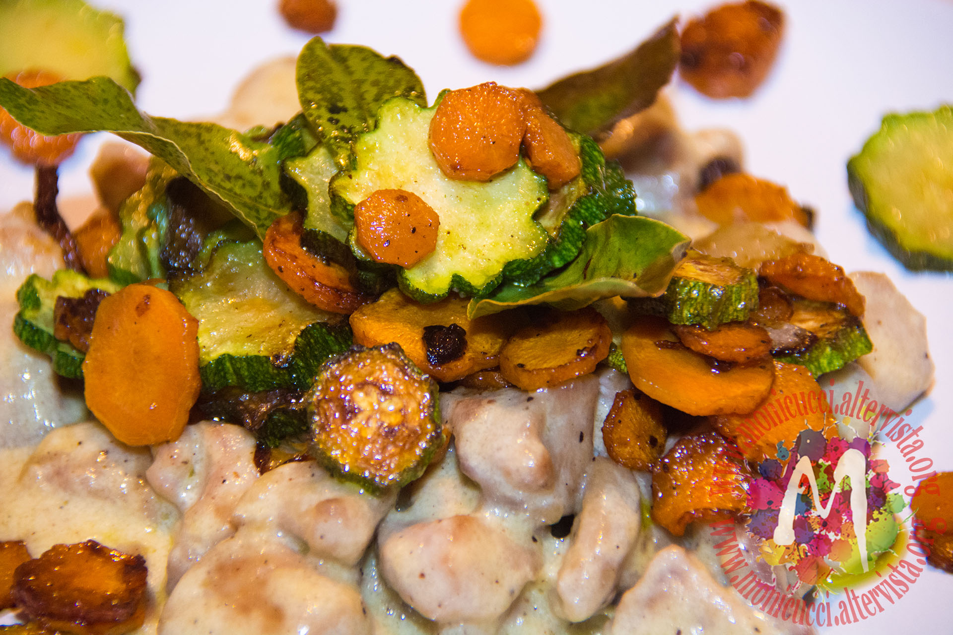 Blanquette di tacchino 2.0 con carote e zucchine