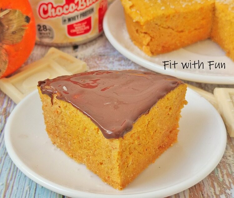Blondie cachi cocco e cioccolato proteico e senza glutine