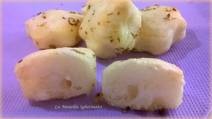 Bocconcini all’origano e olio senza glutine