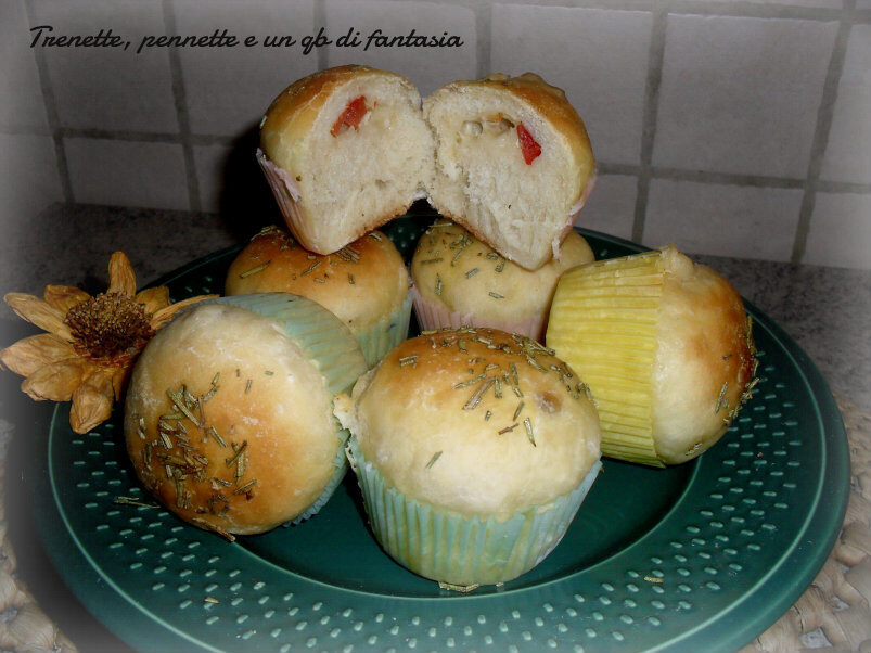 Bocconcini di focaccia con sorpresa