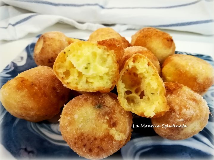 Bocconcini di mozzarella fritti senza glutine