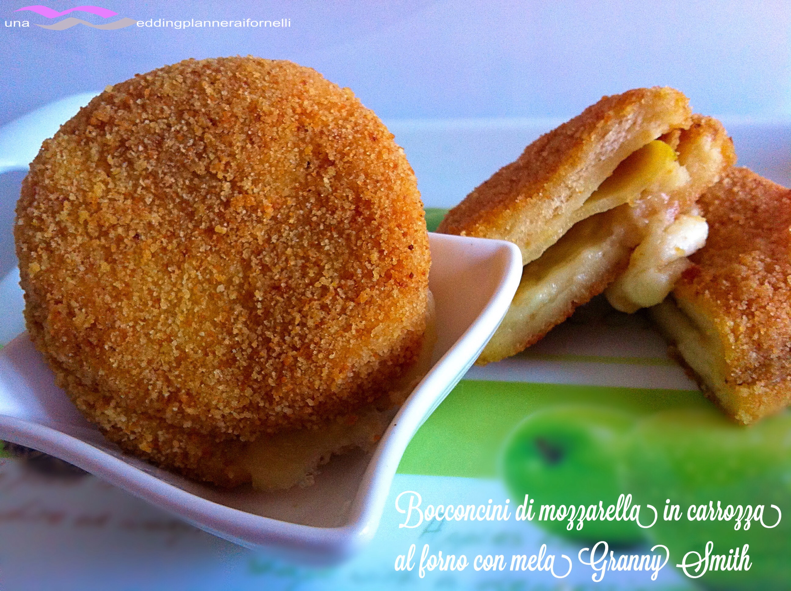 Bocconcini di mozzarella in carrozza