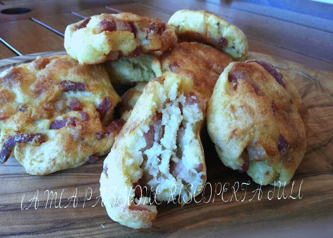 Bocconcini di patate e pancetta