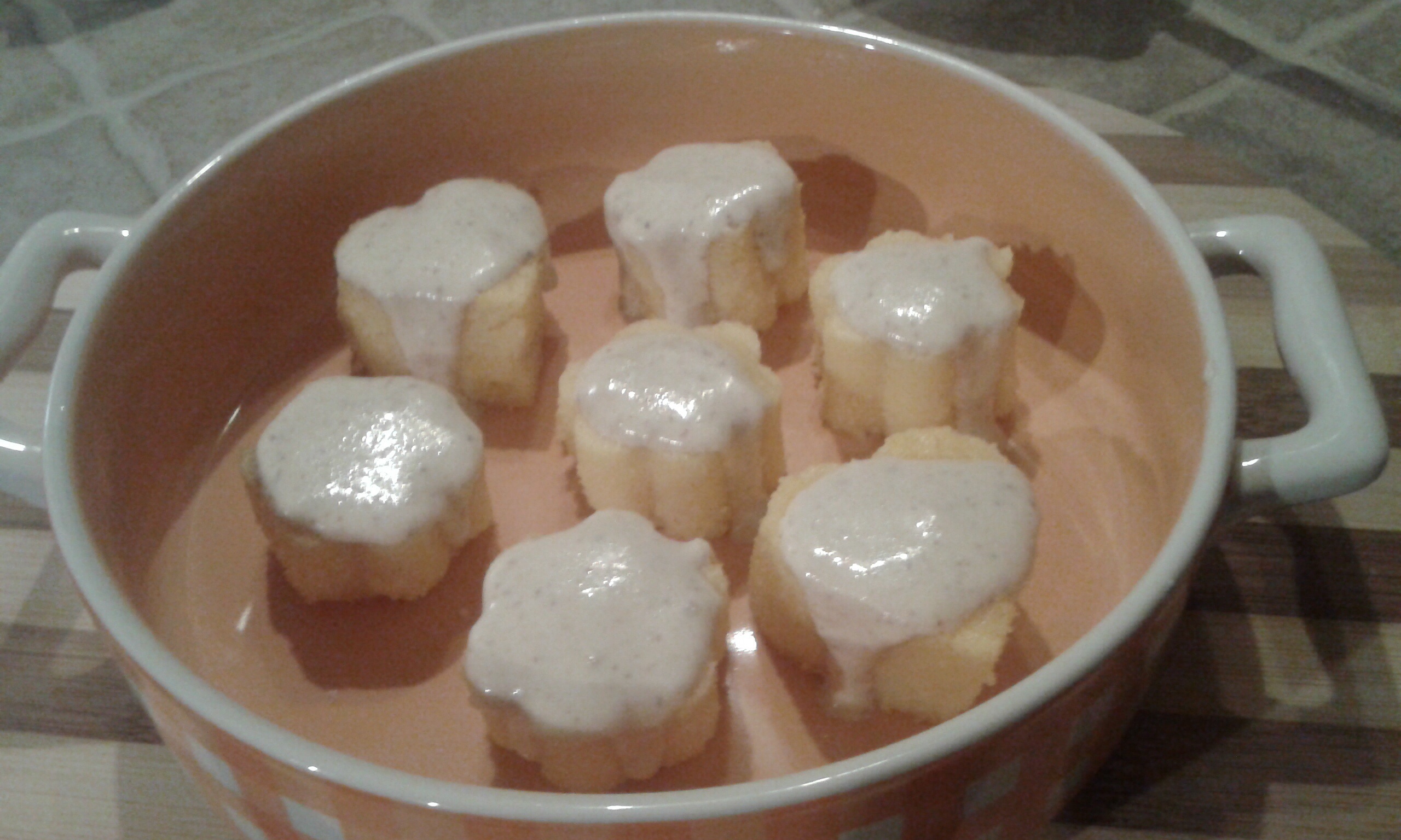 Bocconcini di polenta con noci