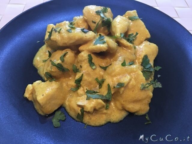 Bocconcini di pollo al curry con cuisine e i-companion moulinex