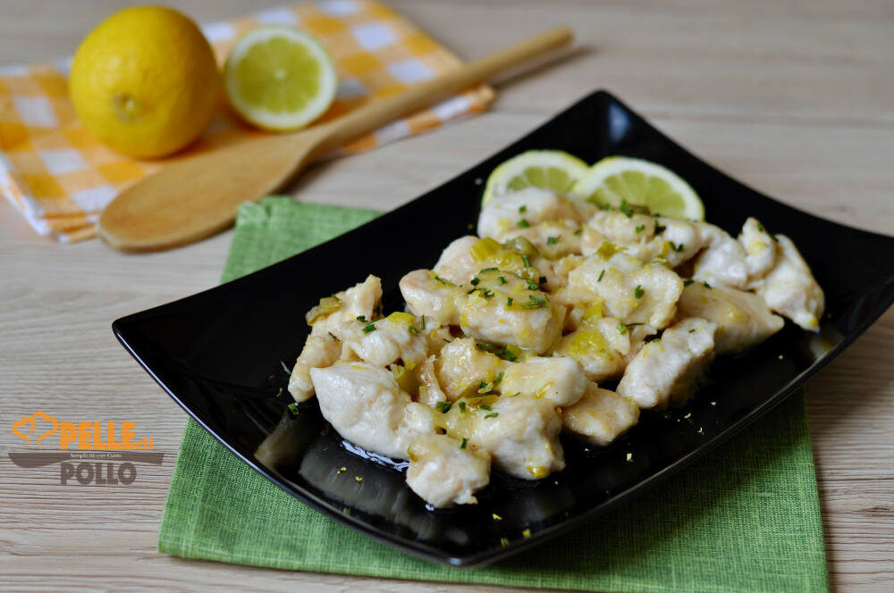 Bocconcini di pollo al limone