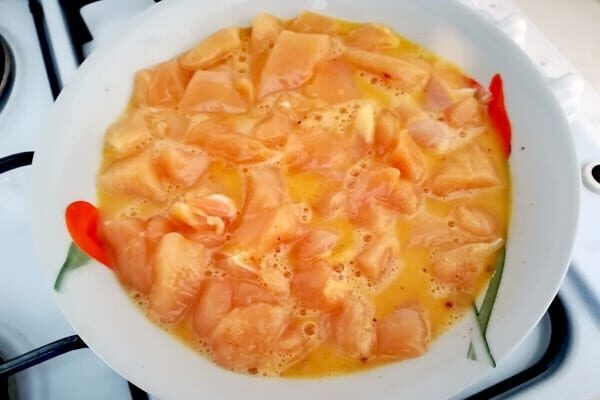 Bocconcini di pollo al sesamo al forno