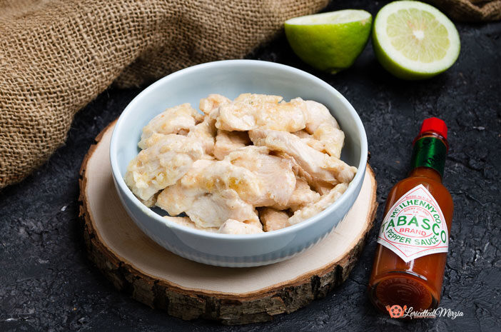 Bocconcini di pollo al tabasco