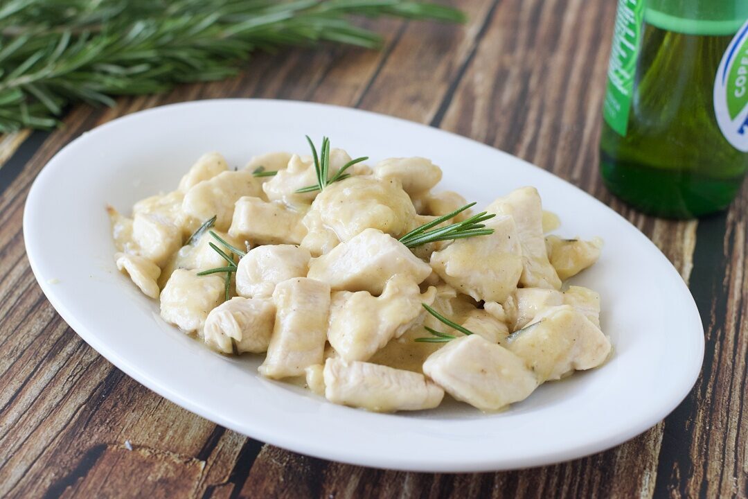 Bocconcini di pollo alla birra