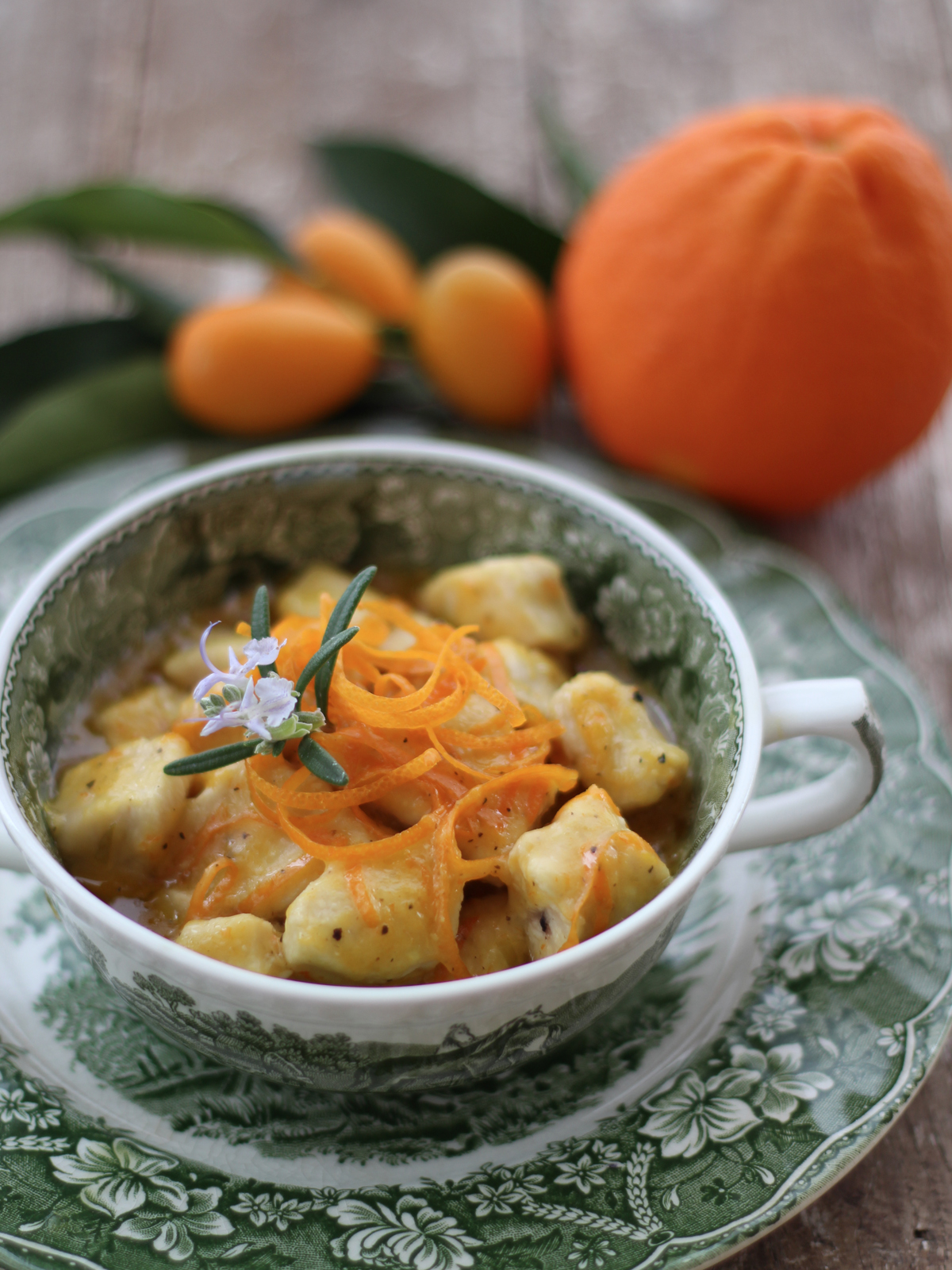 Bocconcini di pollo all’arancia