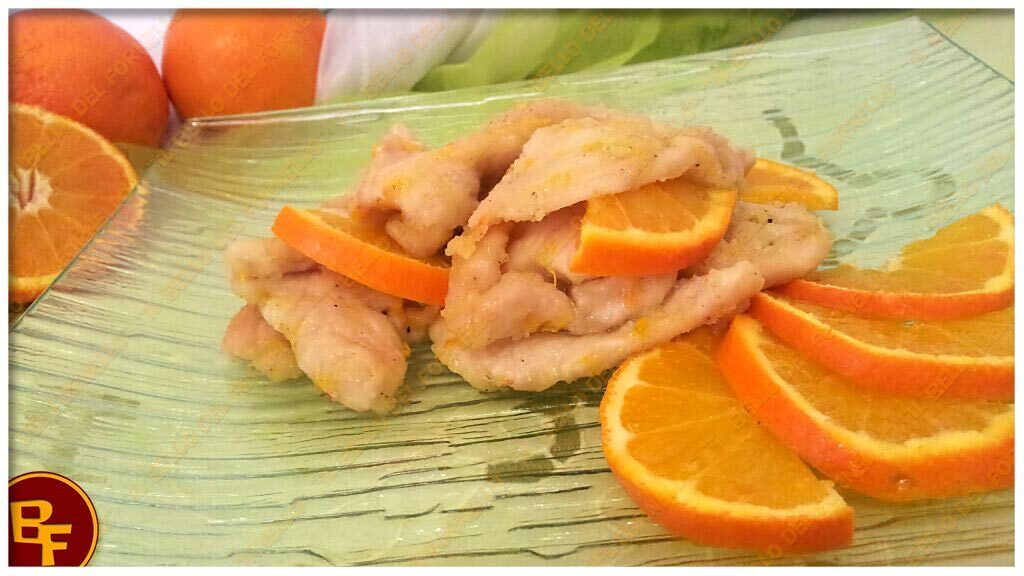 Bocconcini di pollo all’arancia