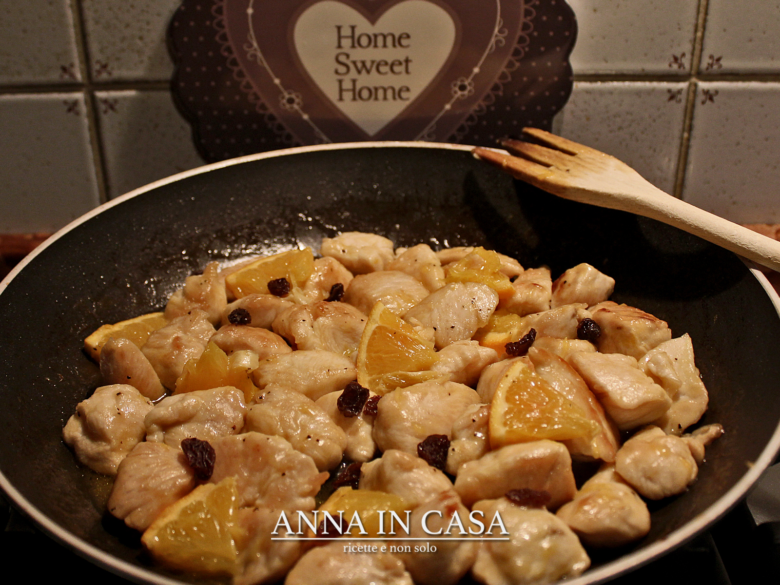 Bocconcini di pollo all’arancia