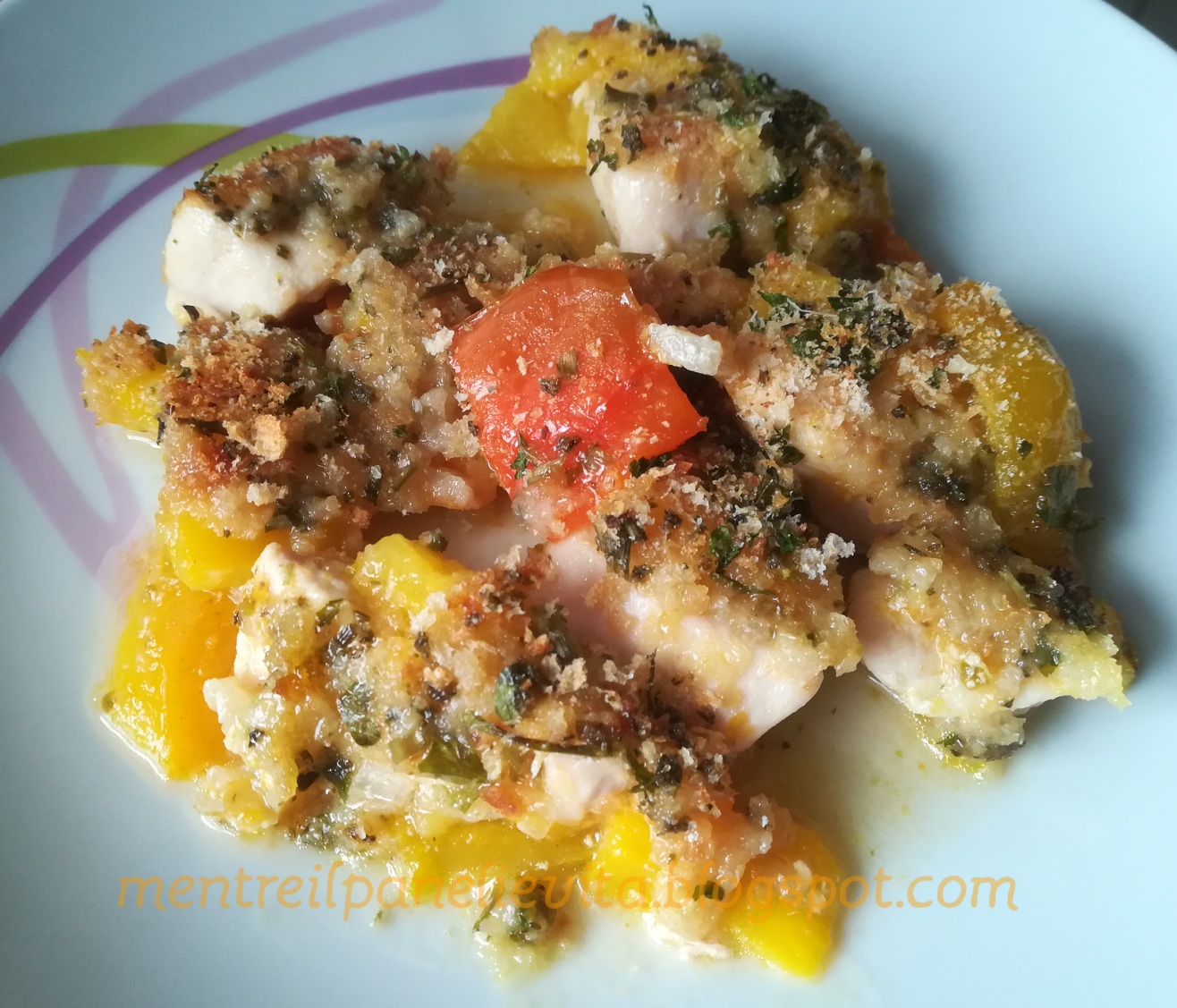Bocconcini di pollo alle erbe aromatiche