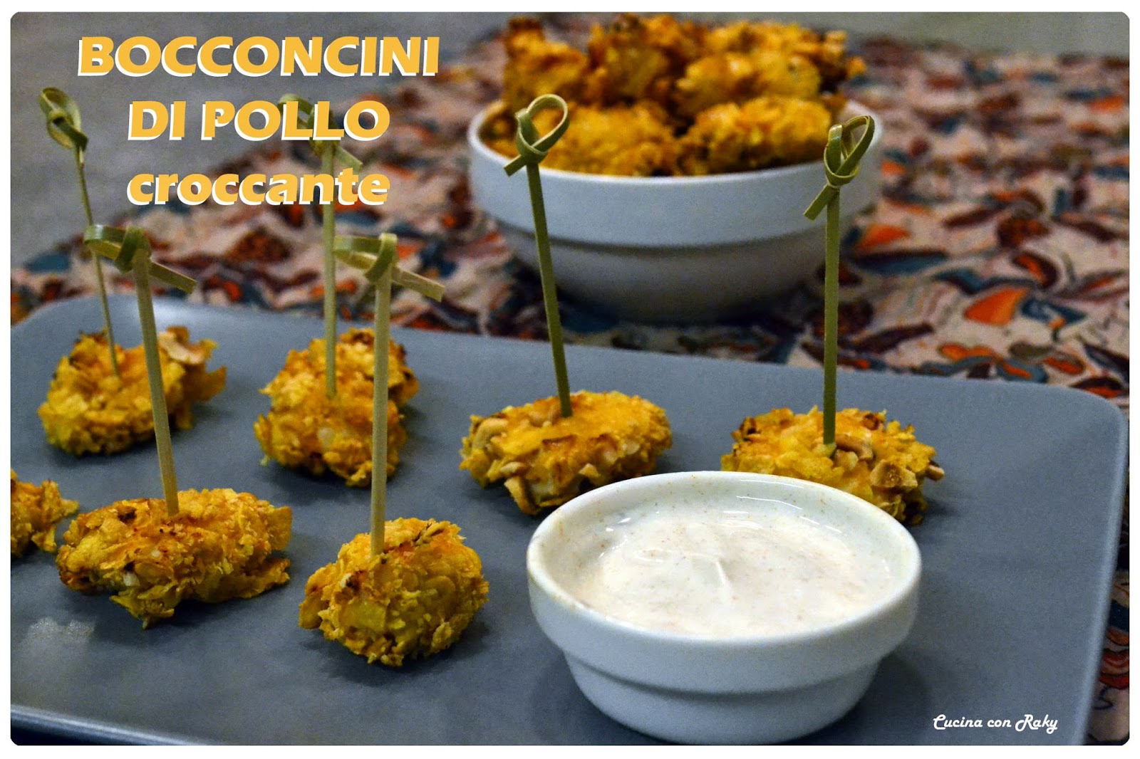 BOCCONCINI DI POLLO CROCCANTE
