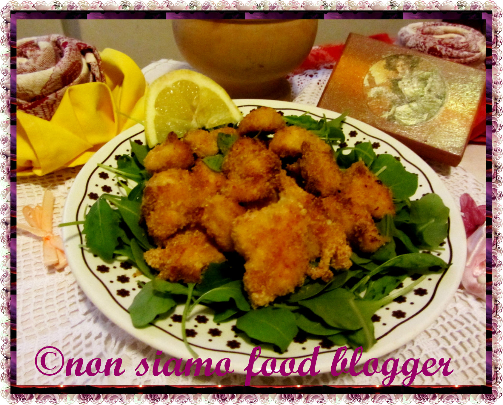 Bocconcini di pollo impanati al forno senza uova, croccanti e sfiziosi come quelli fritti!