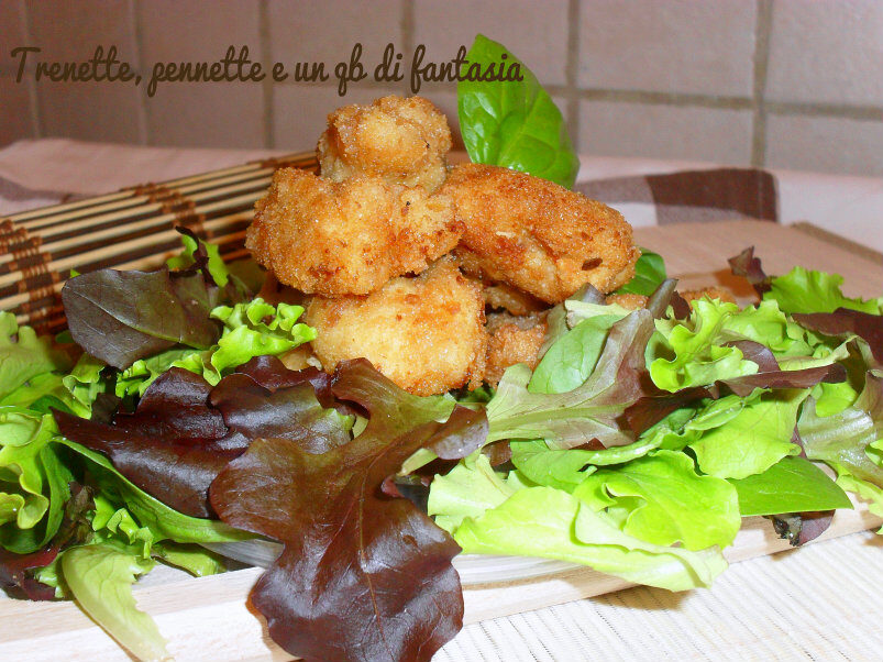 Bocconcini di pollo panati