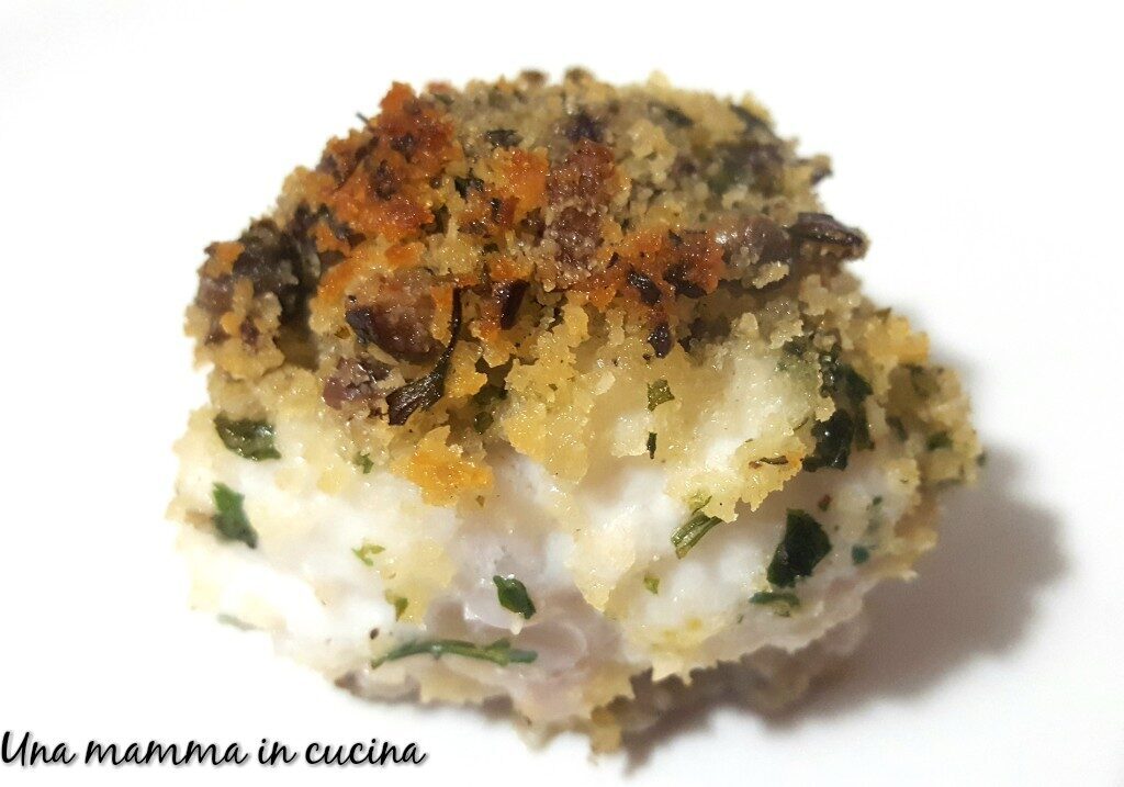 BOCCONCINI DI RANA PESCATRICE IN CROSTA
