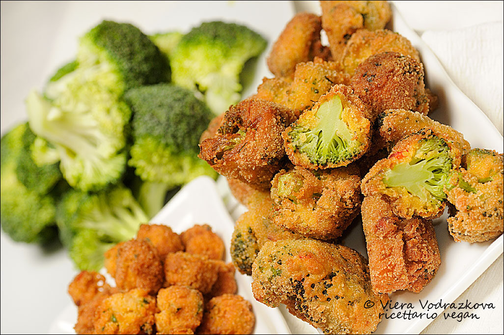 Bocconcini di soia e broccoli indiavolati