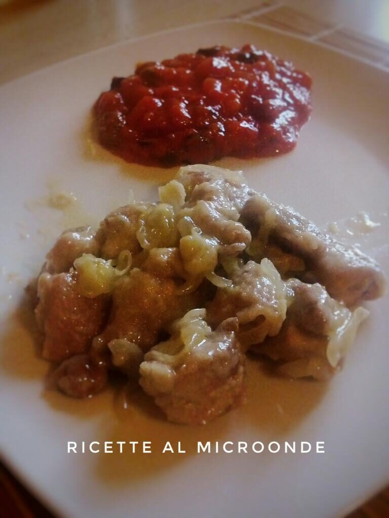 Bocconcini di tacchino al microonde
