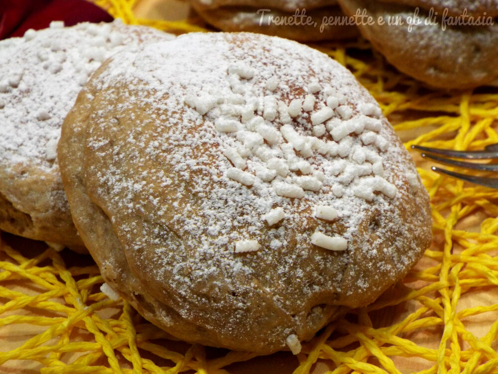 Bombe al caffè e nutella..cotte al forno