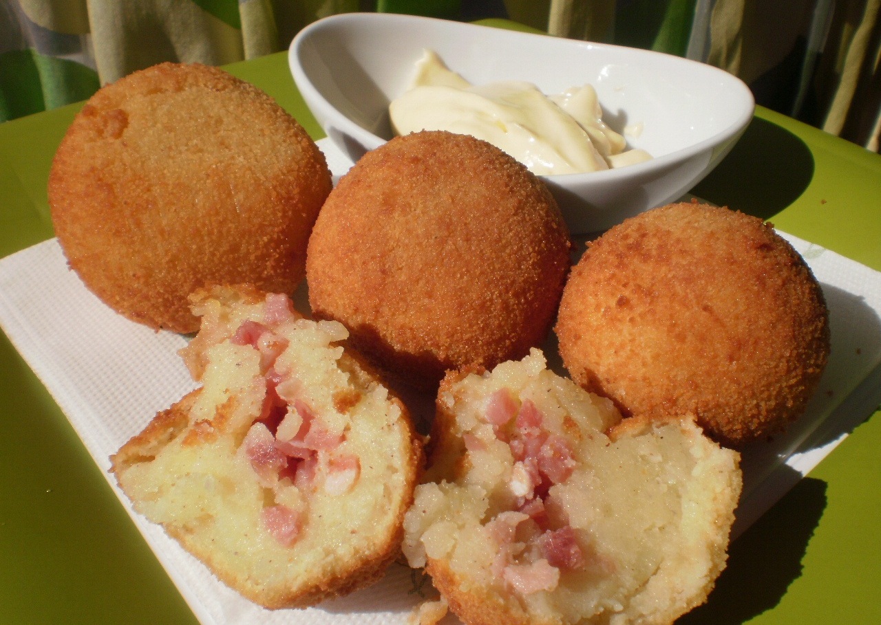 Bombette di patata con gustoso ripieno