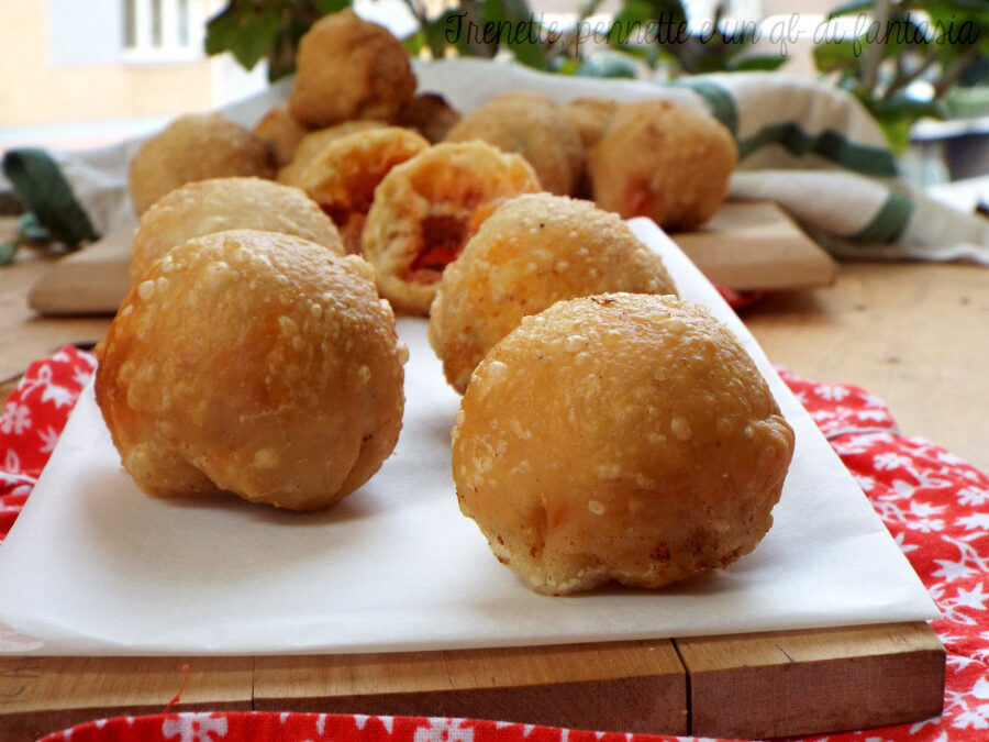 Bombette fritte con sorpresa