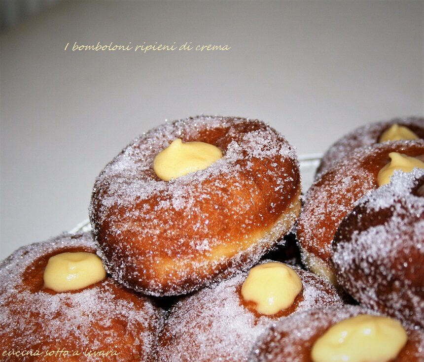 Bomboloni alla crema