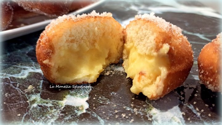 Bomboloni alla crema senza glutine