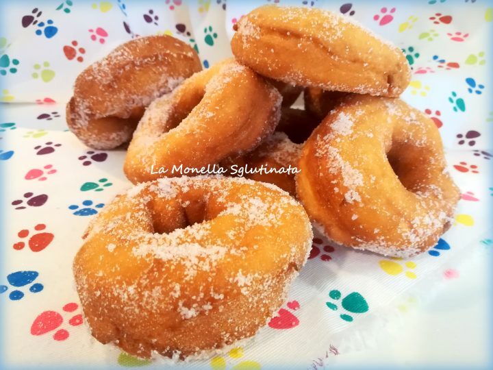 Bomboloni con lievito madre senza glutine
